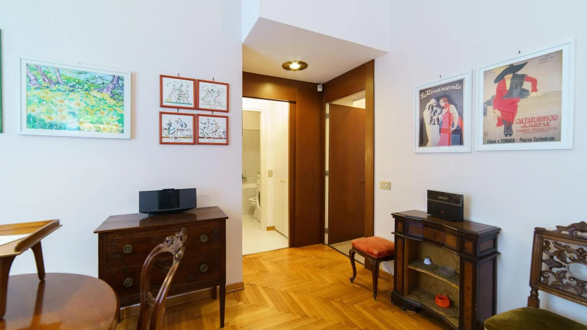 Intrho Vintage Central Flat Mailand Italien
